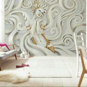 فروش کاغذ دیواری سه بعدی طرح فرشته سقفی